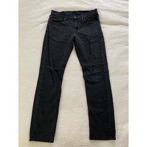 Levi’s mens 511 black jeans 32x32